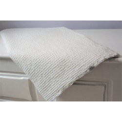 Narzuta lniana wafel ecru